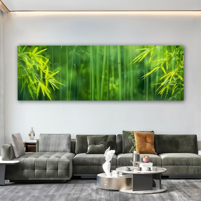 Tableau bambou déco