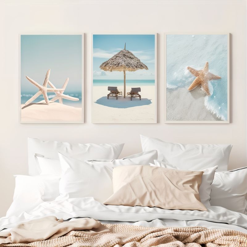 Tableau étoile de mer cadre