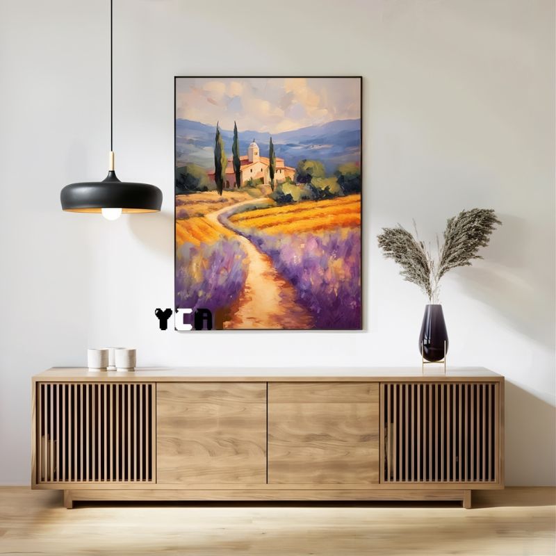 Tableau paysage provence