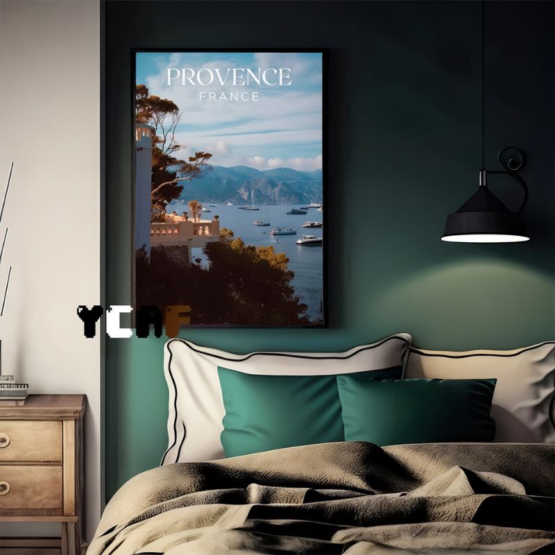 Tableau paysage provence