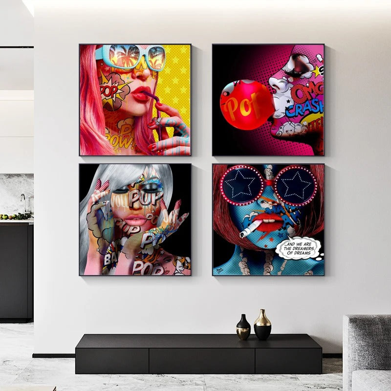 Tableau Pop Art Xxl