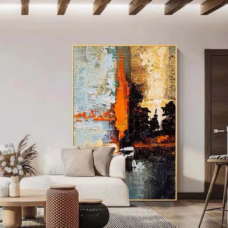 Tableau Coloré Moderne Original cadre