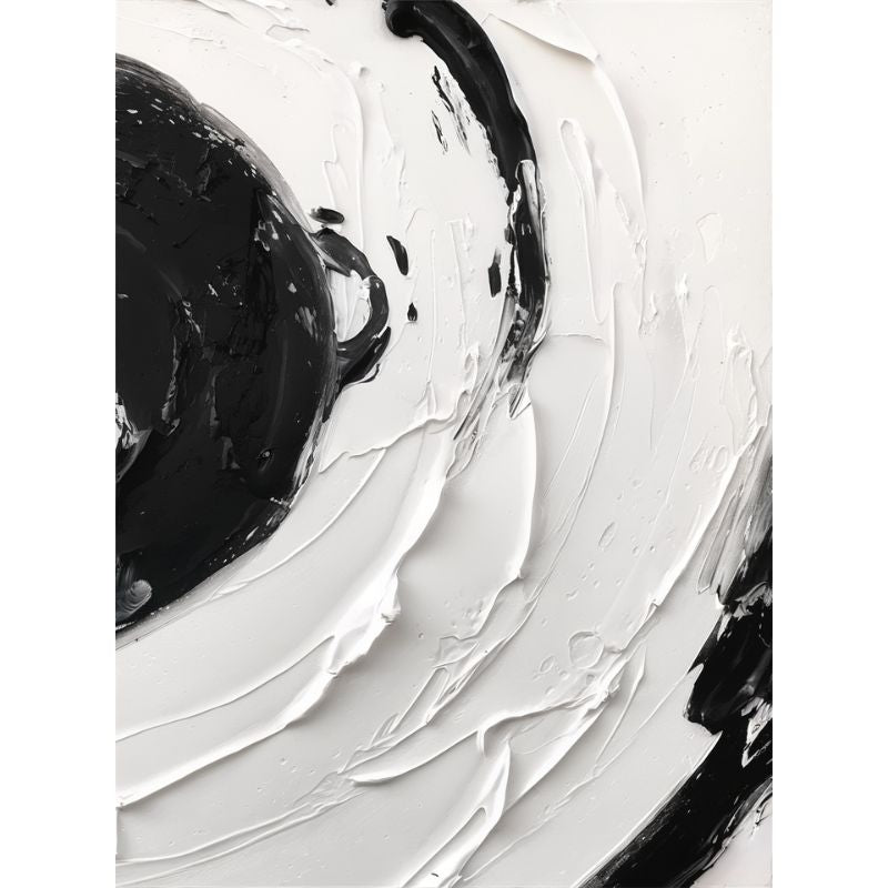 Tableau Effet Noir et Blanc