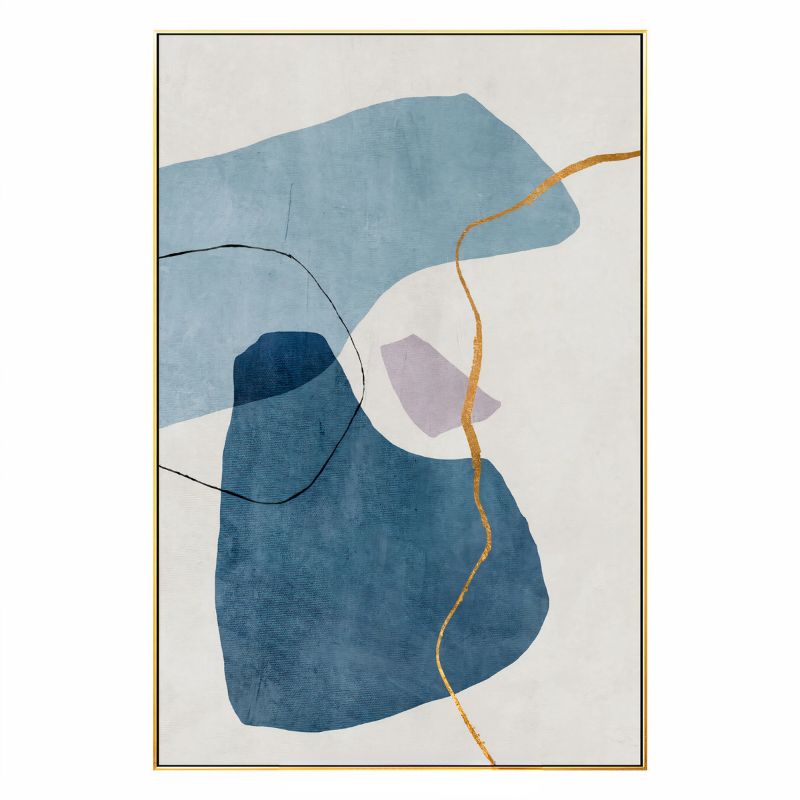 Tableau Minimaliste Bleu
