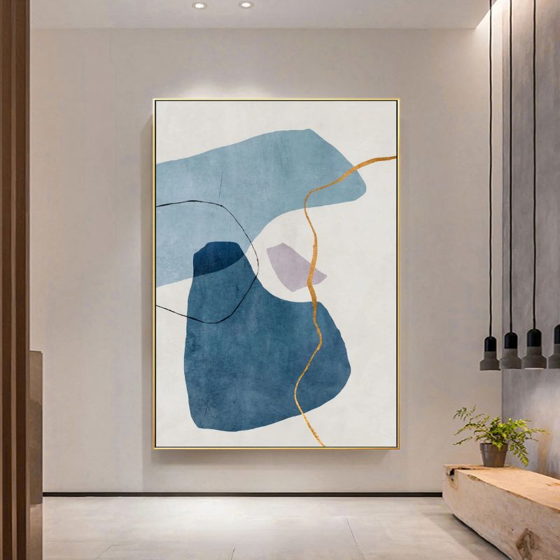 Tableau Minimaliste Bleu