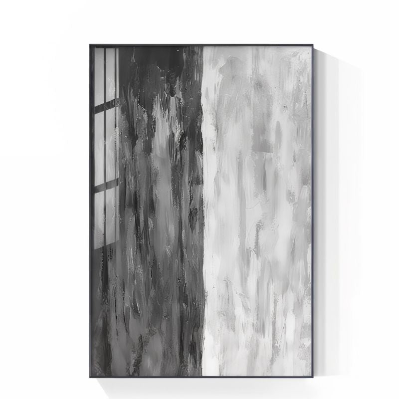 Tableau Noir et Blanc Industriel