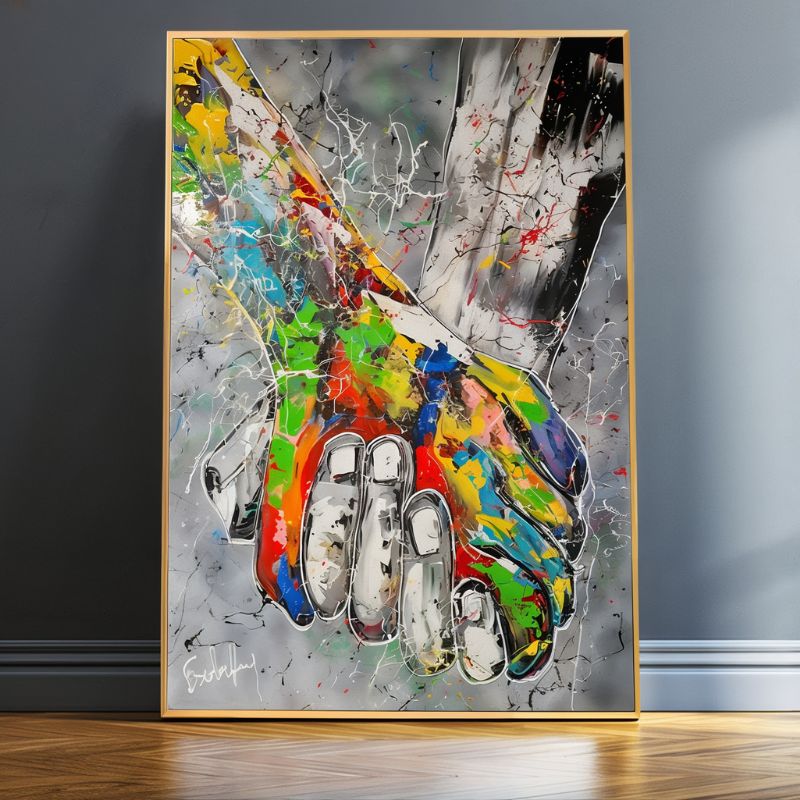 Tableau Street Art cadre