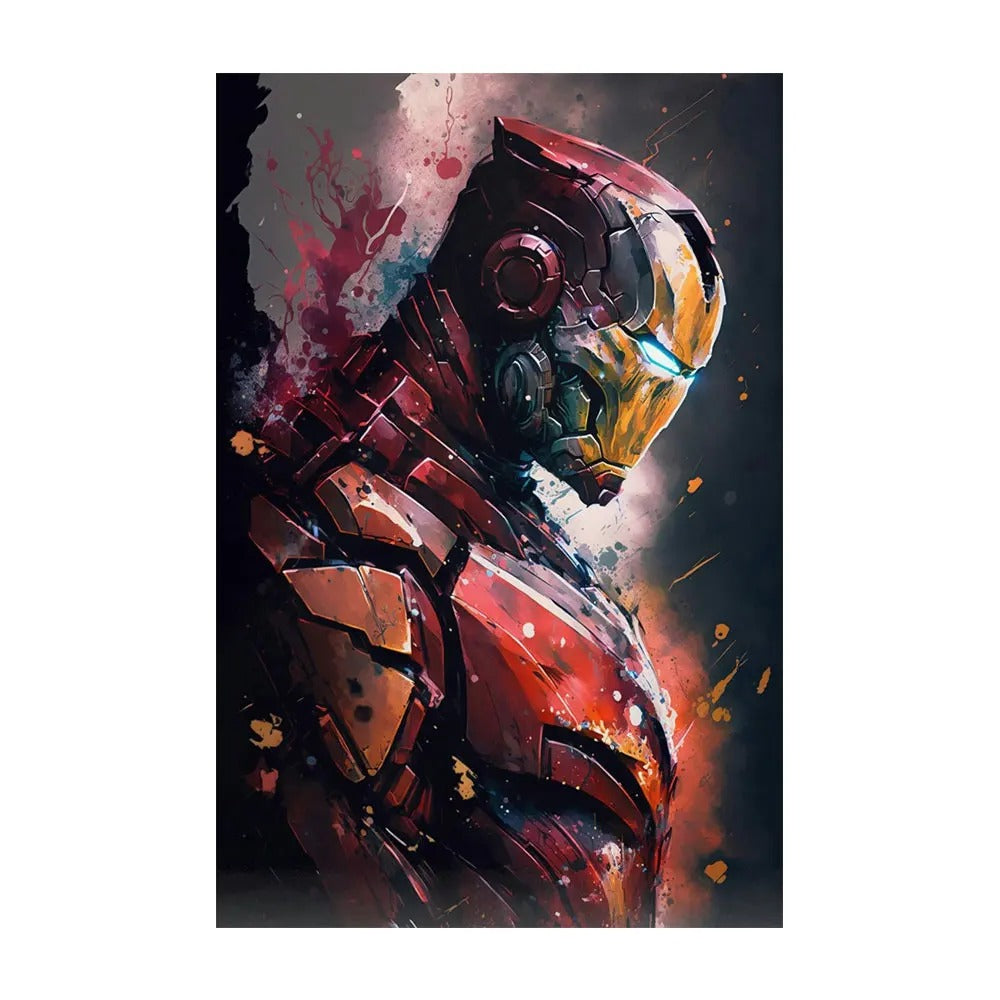 Tableau Iron Man Pop Art