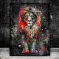 Tableau Lion Ardent