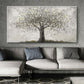 Tableau Arbre de Vie Noir et Blanc