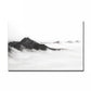 Tableau Montagne Noir et Blanc
