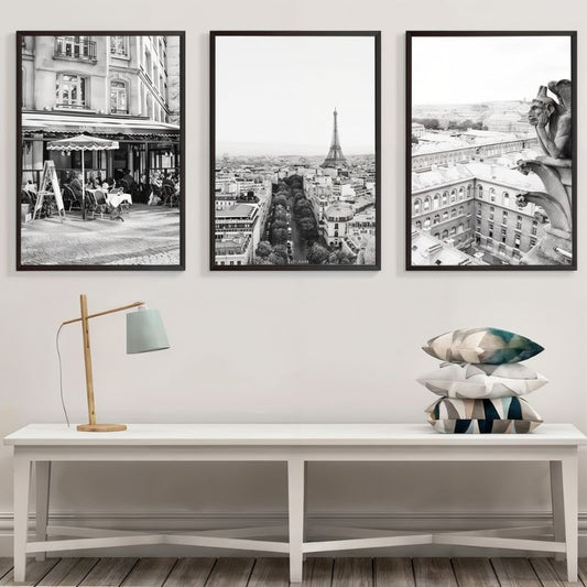 Tableau Paris Noir et Blanc