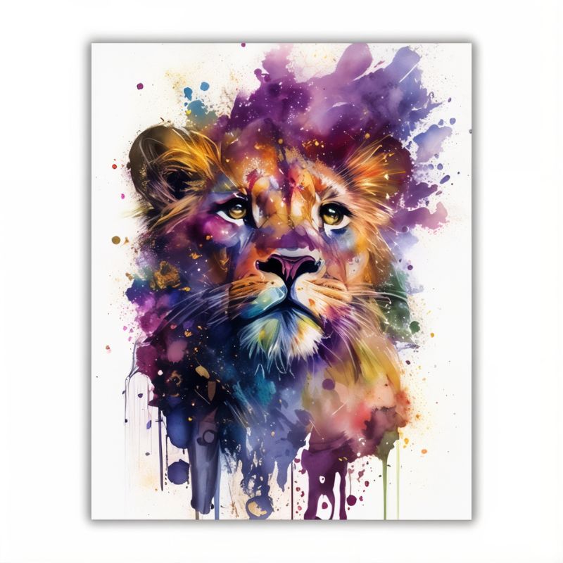 Tableau Animaux Colore toile