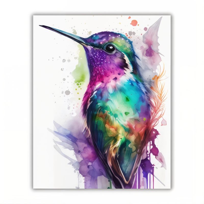 Tableau Animaux Colore toile murale