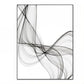 Tableau Minimaliste Noir et Blanc