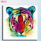 Tableau Tigre Pop Art