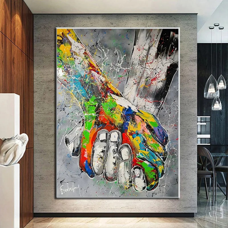 Tableau street art – Rue des tableaux