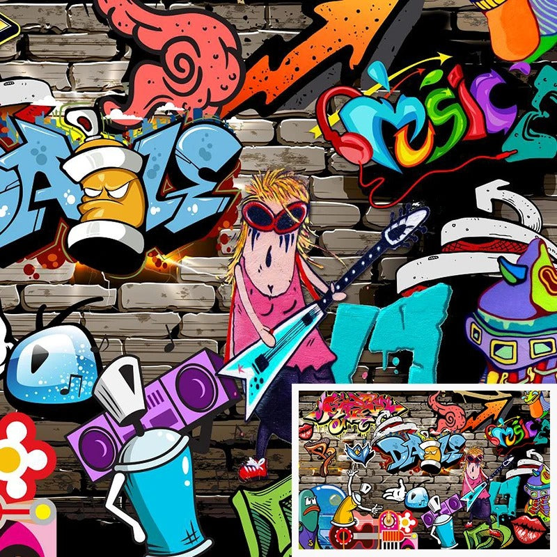 Tableau Multicolore Street Art