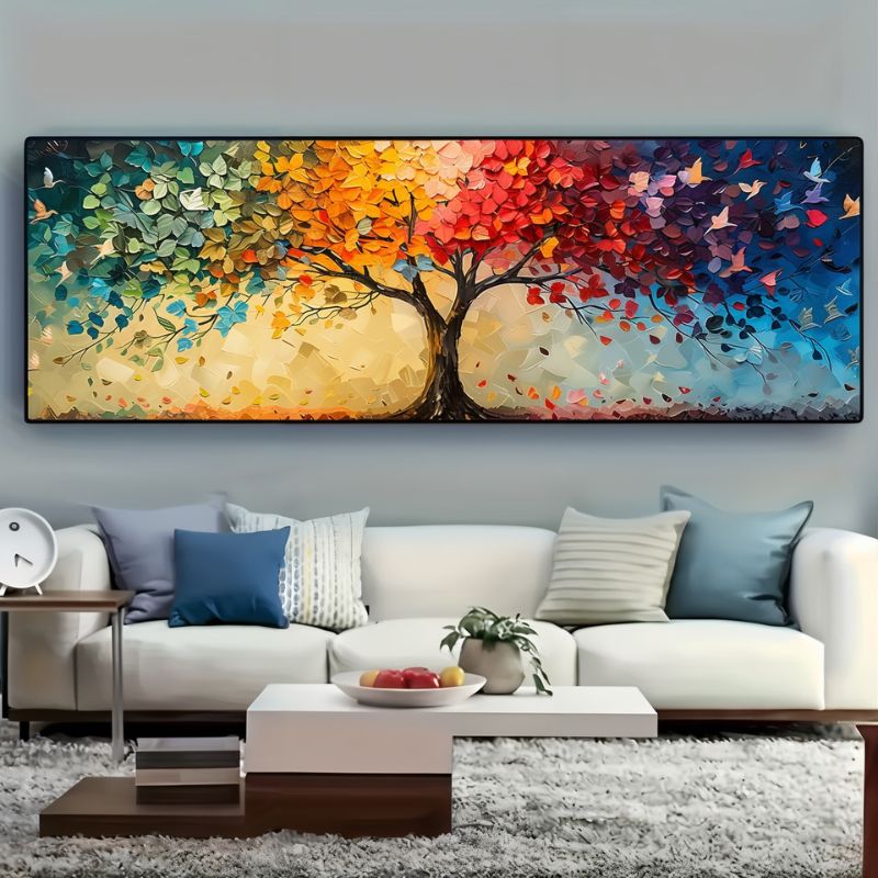 Tableau Arbre De Vie Coloré