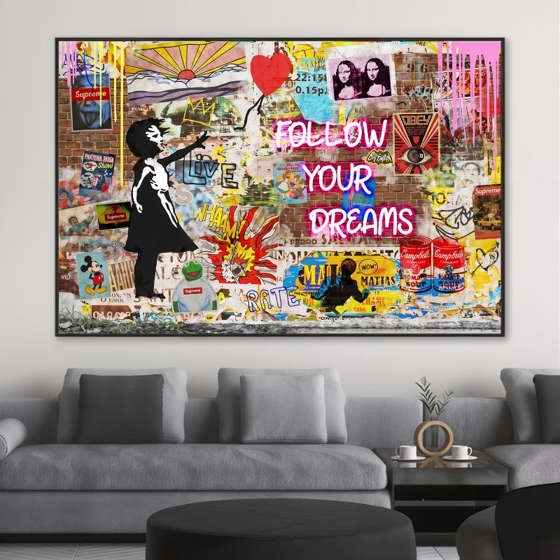 Tableau Art De Rue Pop Art