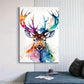 Tableau Cerf Coloré