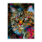 Tableau Chat Pop Art toile