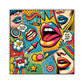 Tableau Coloré Pop Art