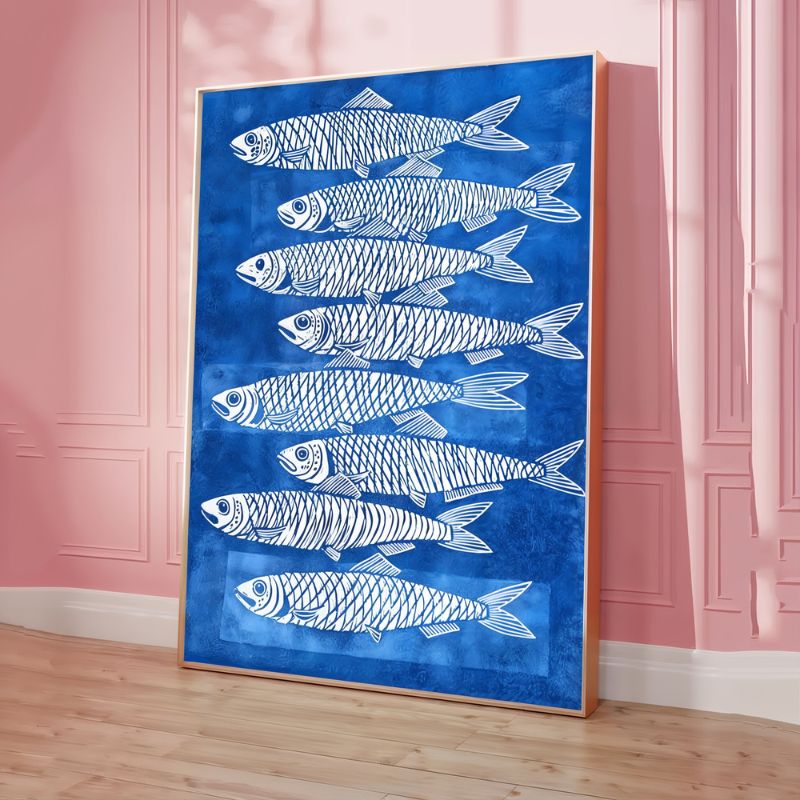 Tableau Cuisine Sardine cadre