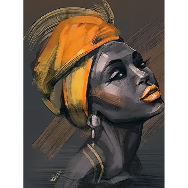 Tableau Femme Africaine