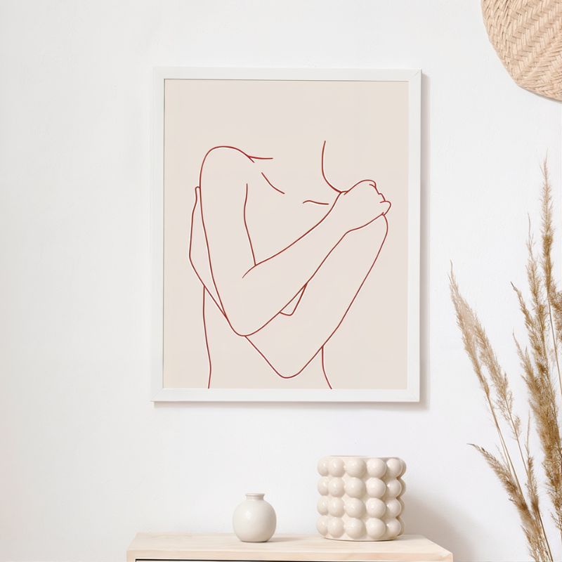 Tableau Femme Minimaliste