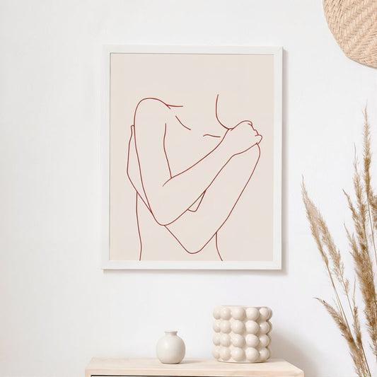 Tableau Femme Minimaliste