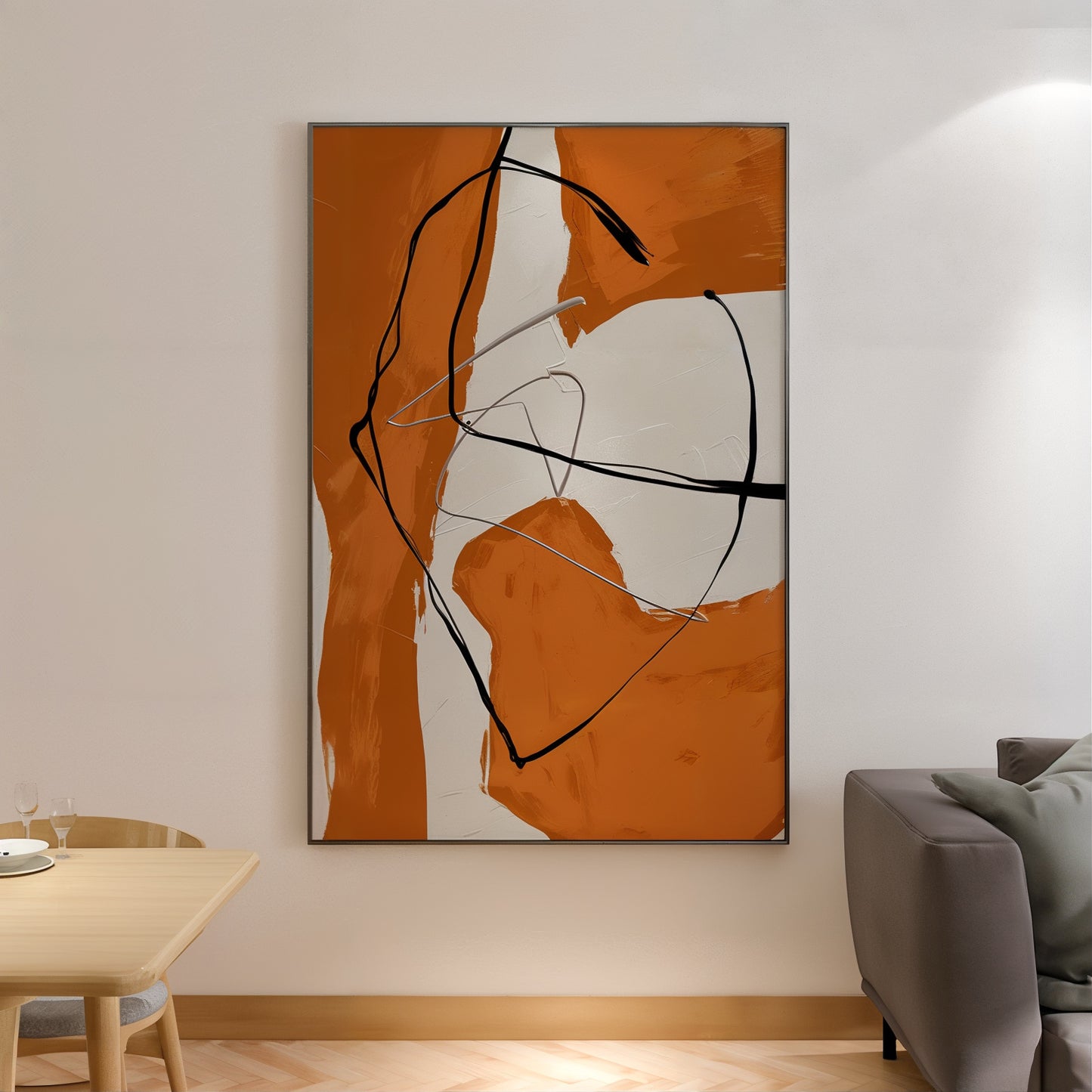 Tableau Minimaliste Abstrait