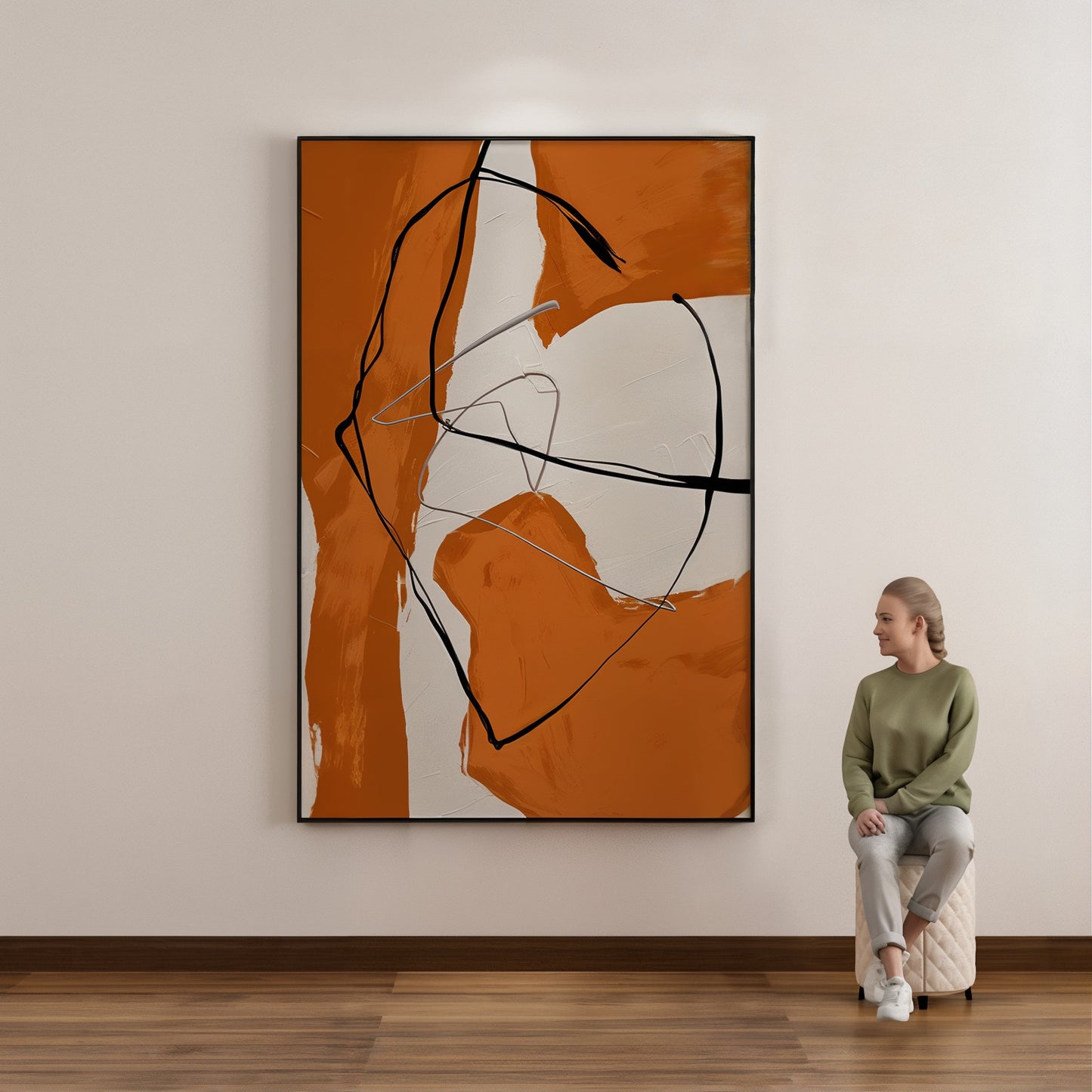 Tableau Minimaliste Abstrait