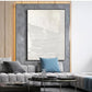 Tableau Minimaliste Blanc