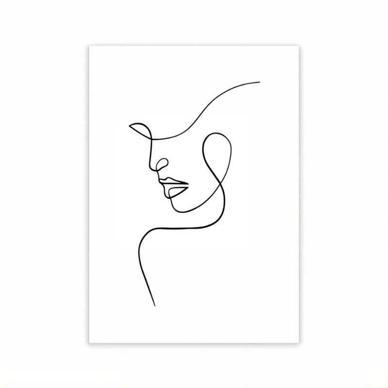 Tableau Minimaliste Femme