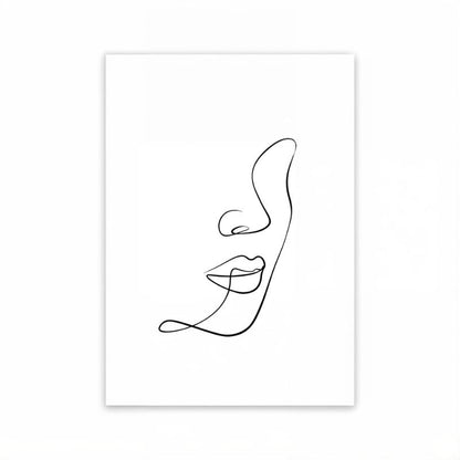 Tableau Minimaliste Femme