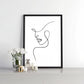 Tableau Minimaliste Femme