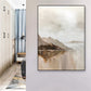 Tableau Minimaliste Montagne