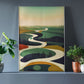 Tableau Minimaliste Paysage