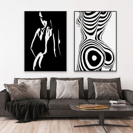 Tableau Silhouette Femme