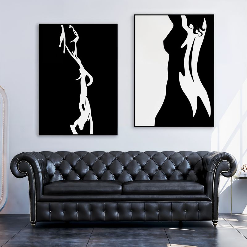 Tableau Silhouette Femme