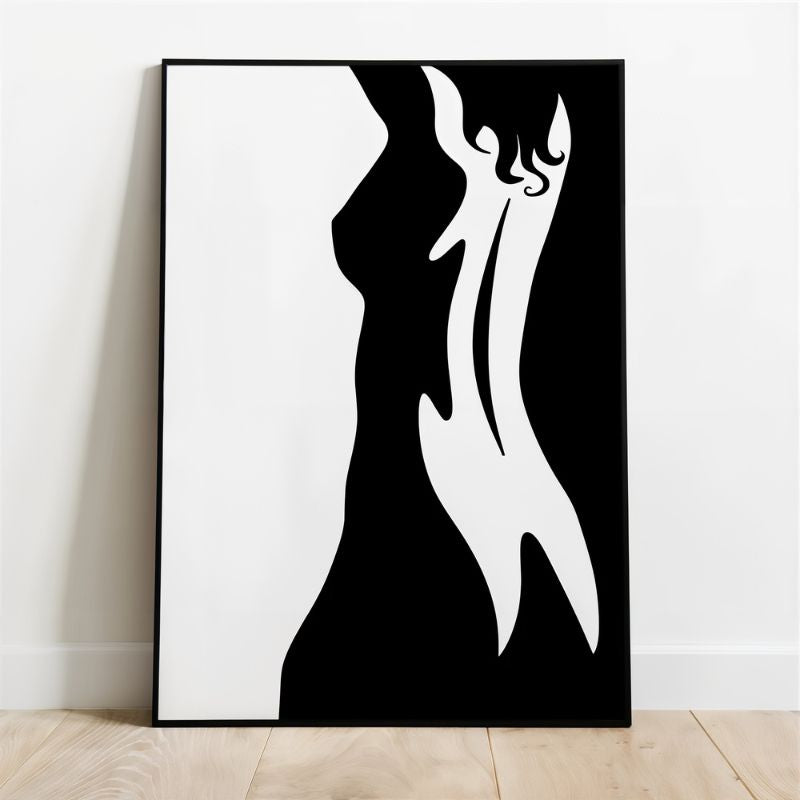 Tableau Silhouette Femme